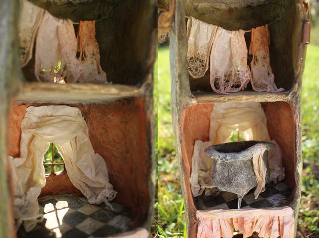  la grande Tour, buanderie, salle de bains et cuisine, in the main tower: laundry,bathroom, kitchen